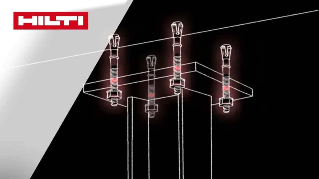 Kotwa chemiczna Hilti: Jak osiągnąć najwyższą nośność?